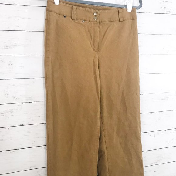 Real Clothes - Brown Bell Bottom Pants - Size 4 - Picture 3 of 5